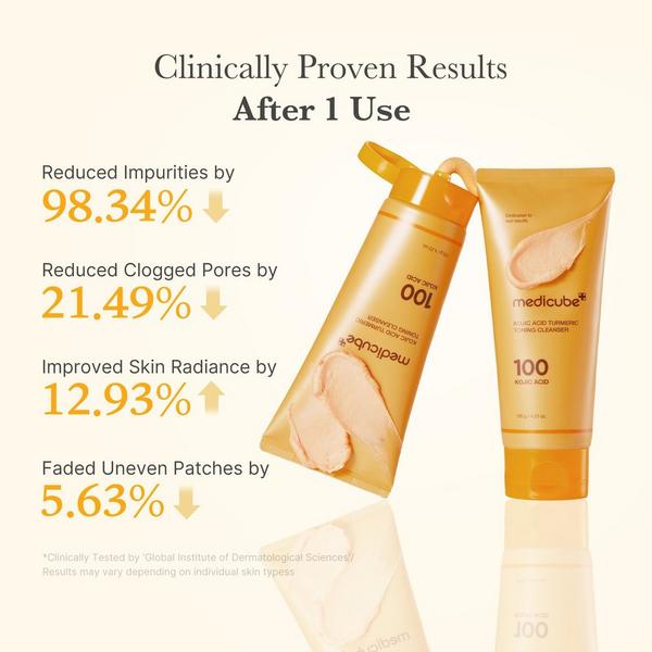medicube Kojic Acid Turmeric Toning Cleanser #4