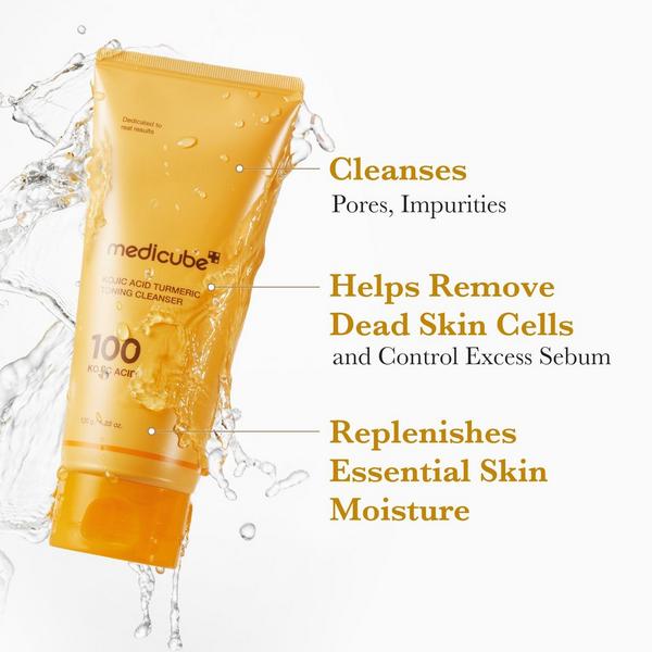 medicube Kojic Acid Turmeric Toning Cleanser #6