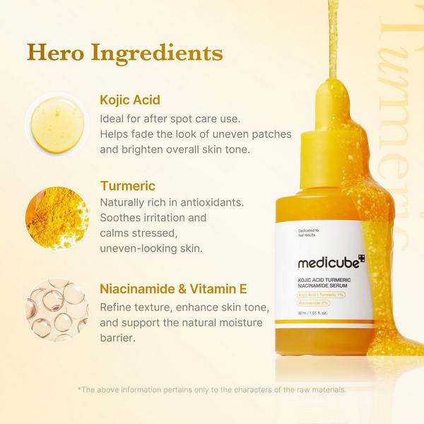 medicube Kojic Acid Turmeric Niacinamide Serum #3