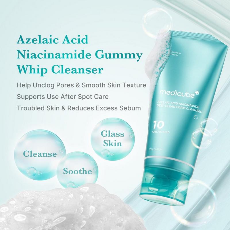 medicube - Azelaic Acid Niacinamide Deep Clean Whip Cleanser
