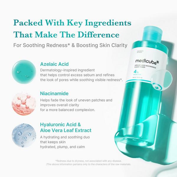 medicube Azelaic Acid Niacinamide Clarifying Toner #3