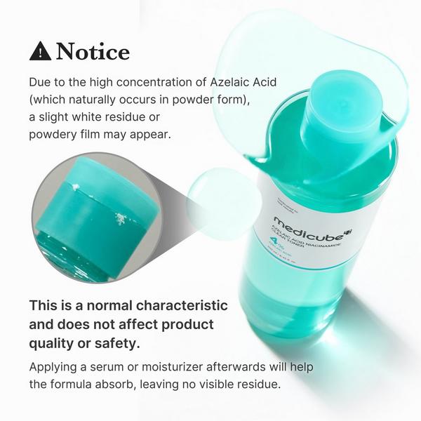 medicube Azelaic Acid Niacinamide Clarifying Toner #6
