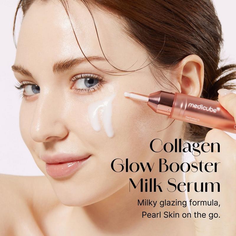 medicube glutathione glow serum ingredients benefits AGE-R 30ml Premium Brightening Ampoule Serum medicube - Collagen Glow Booster