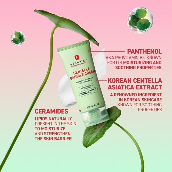 Erborian Centella Barrier Cream Cica Repair Balm, Strengthen Skin Barrier & Soothe Skin #5