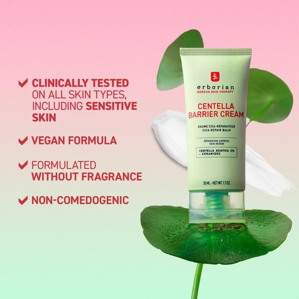 Erborian Centella Barrier Cream Cica Repair Balm, Strengthen Skin Barrier & Soothe Skin #6