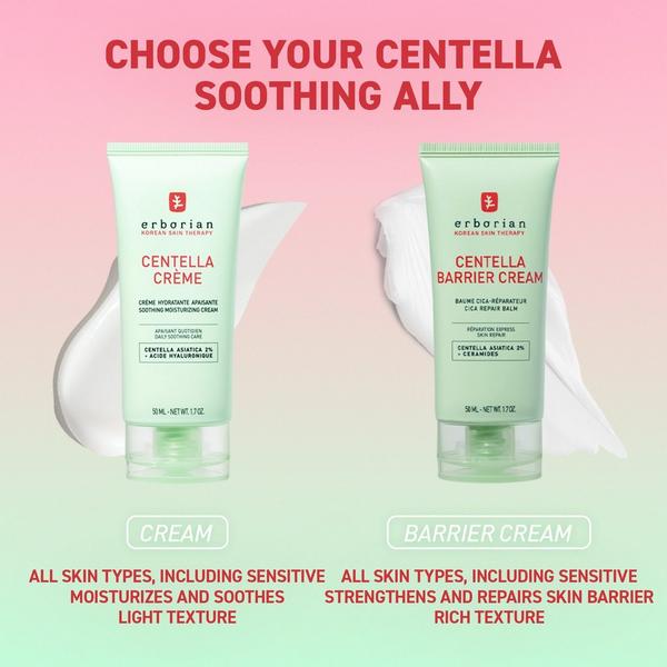 Erborian Centella Barrier Cream Cica Repair Balm, Strengthen Skin Barrier & Soothe Skin #8