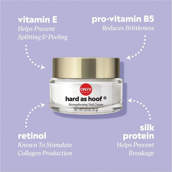 ONYX Professional  Hard As Hoof Strengthening Nail Cream #2