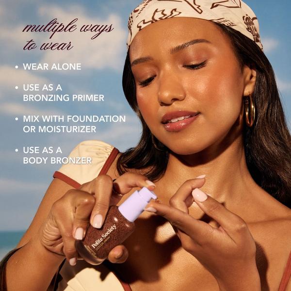 Polite Society Cabana Club Cocoa Caviar Bio-Peptide Bronzing Serum #5