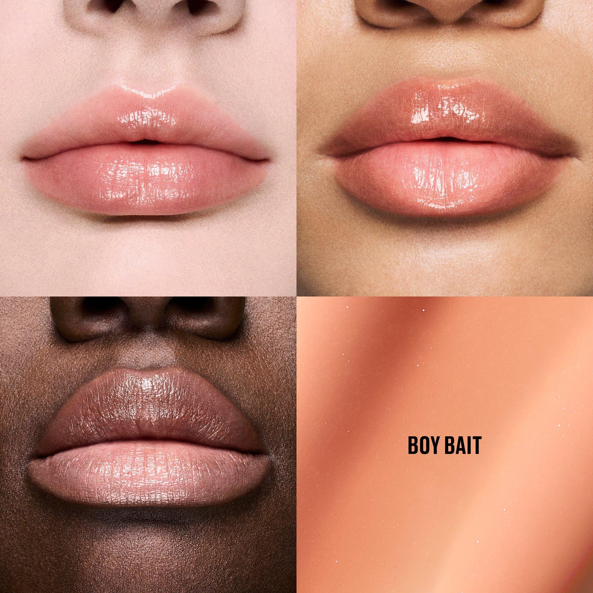 Высокопигментированное масло для губ MAC Lipglass Cushion, цвет: Boy Bait — фото 3