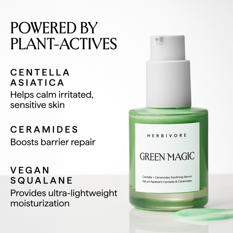HERBIVORE - GREEN MAGIC Centella + Ceramides Soothing Serum | Ulta