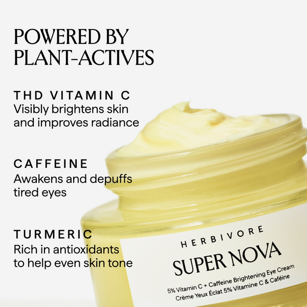 HERBIVORE SUPER NOVA 5% Vitamin C + Caffeine Brightening Eye Cream #2