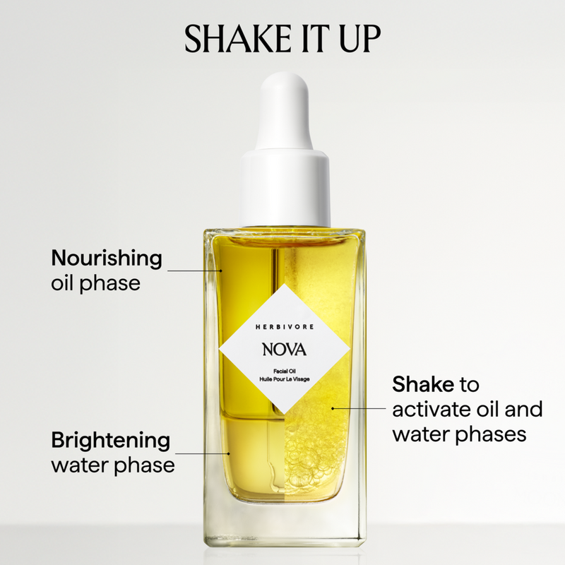 HERBIVORE - NOVA Turmeric + Niacinamide Bi-Phase Glow Facial Oil