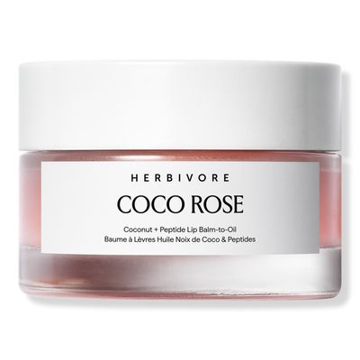 HERBIVORE COCO ROSE Coconut + Peptide Lip Balm-to-Oil