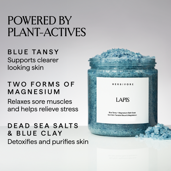 HERBIVORE LAPIS Blue Tansy + Magnesium Bath Soak #2