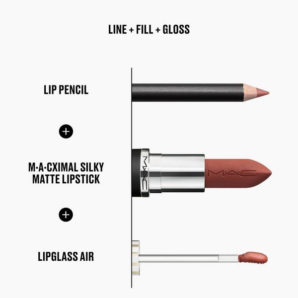 MAC Mini Lipglass Air Non-Sticky Lipgloss #9