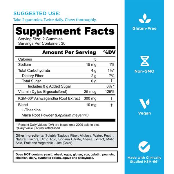 Goli Nutrition Zero Sugar Ashwagandha+ Gummies #2