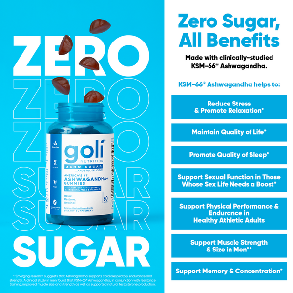 Goli Nutrition Zero Sugar Ashwagandha+ Gummies #4