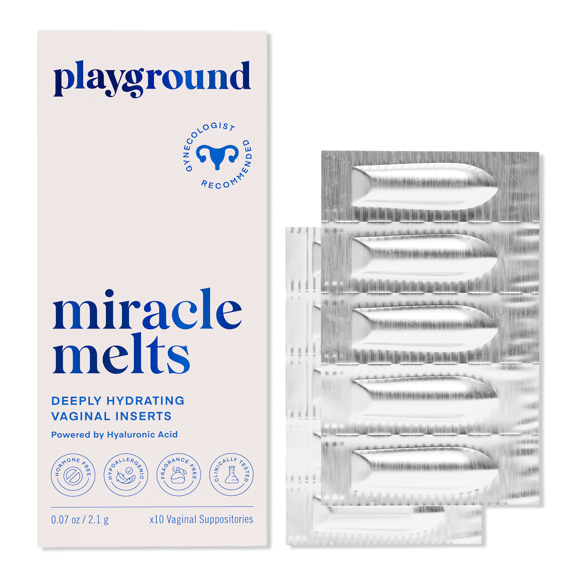 Playground Miracle Melts Deeply Hydrating Vaginal Inserts #1