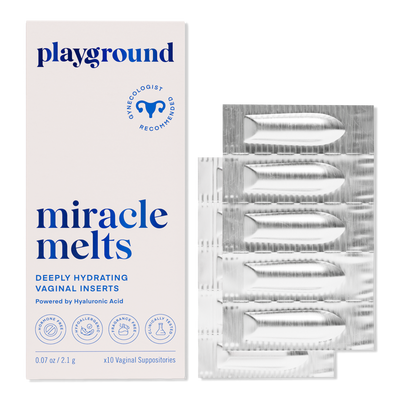 Playground Miracle Melts Deeply Hydrating Vaginal Inserts