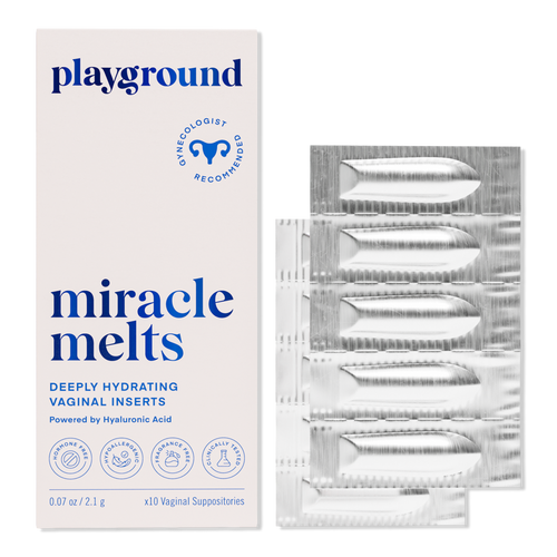Playground - Miracle Melts Deeply Hydrating Vaginal Inserts | Ulta Beauty