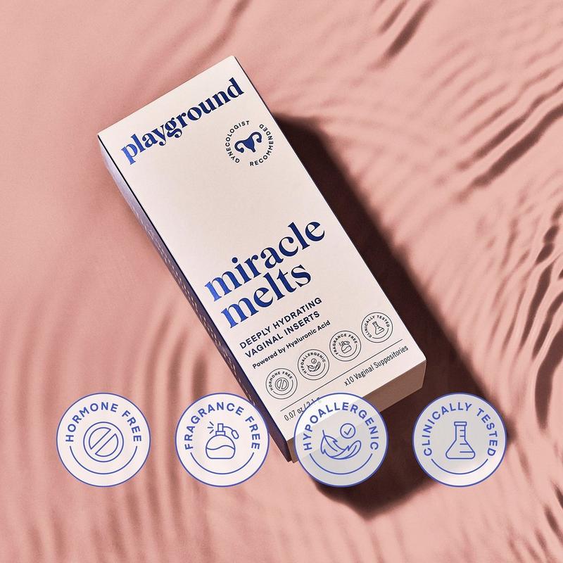 Playground - Miracle Melts Deeply Hydrating Vaginal Inserts | Ulta