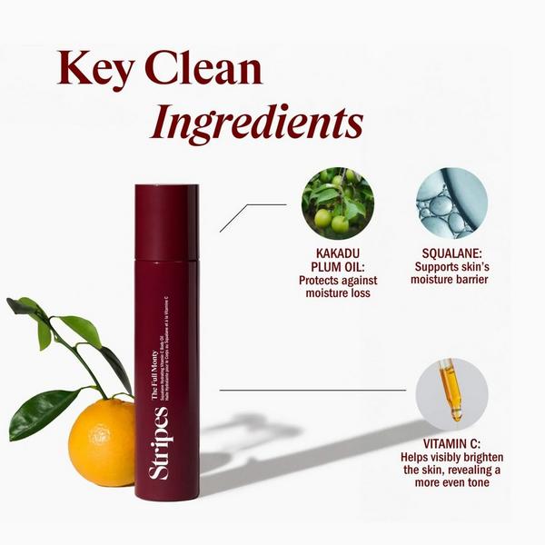 STRIPES BEAUTY by Naomi Watts The Full Monty Squalane Hydrating Vitamin C Body Oil #4