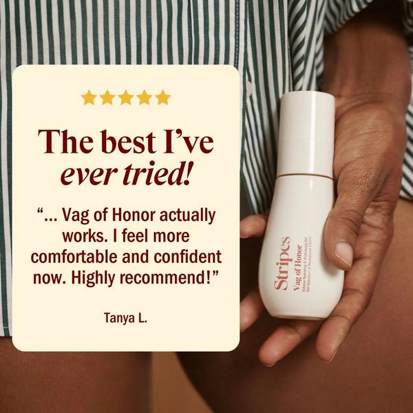 STRIPES BEAUTY by Naomi Watts Vag of Honor Hydrating Gel for Intimate Moisture #7