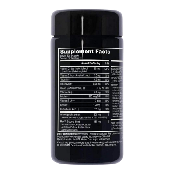 STRIPES BEAUTY by Naomi Watts The Inside Addition Daily Menopause Symptom Support Probiotic Supplement + Vitamin Blend #2