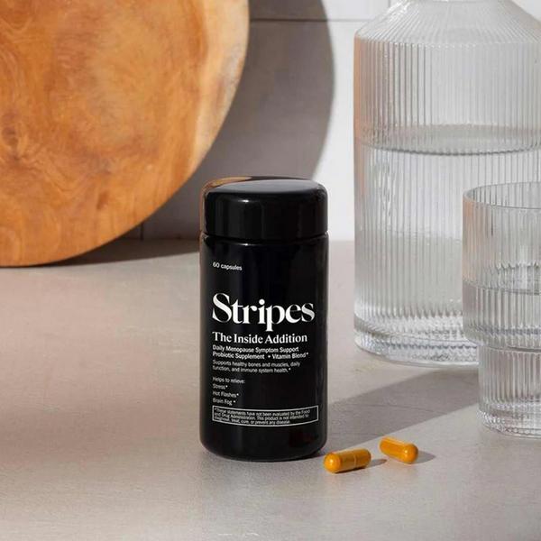 STRIPES BEAUTY by Naomi Watts The Inside Addition Daily Menopause Symptom Support Probiotic Supplement + Vitamin Blend #3