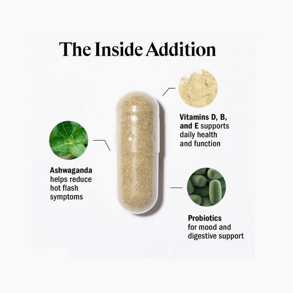 STRIPES BEAUTY by Naomi Watts The Inside Addition Daily Menopause Symptom Support Probiotic Supplement + Vitamin Blend #4