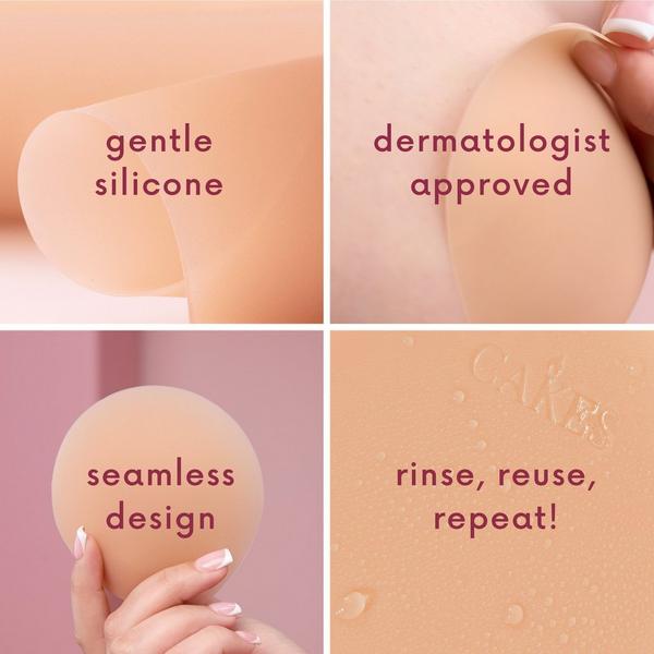 CAKES Body Grippy CAKES Circles Non-Adhesive Plus #3