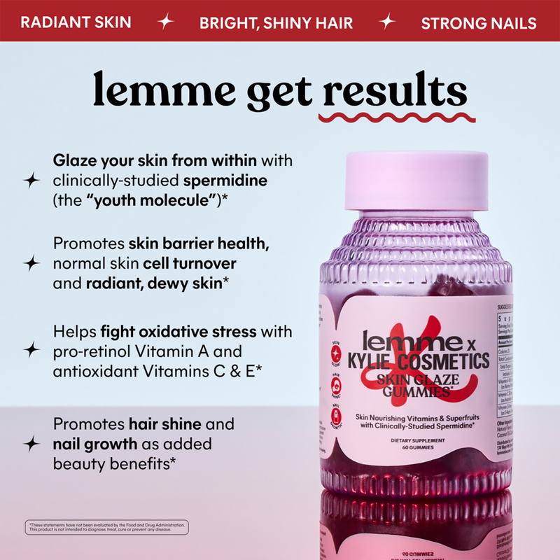 lemme gummies glp 1 reviews Lemme x Kylie Cosmetics: Skin Glaze Gummies