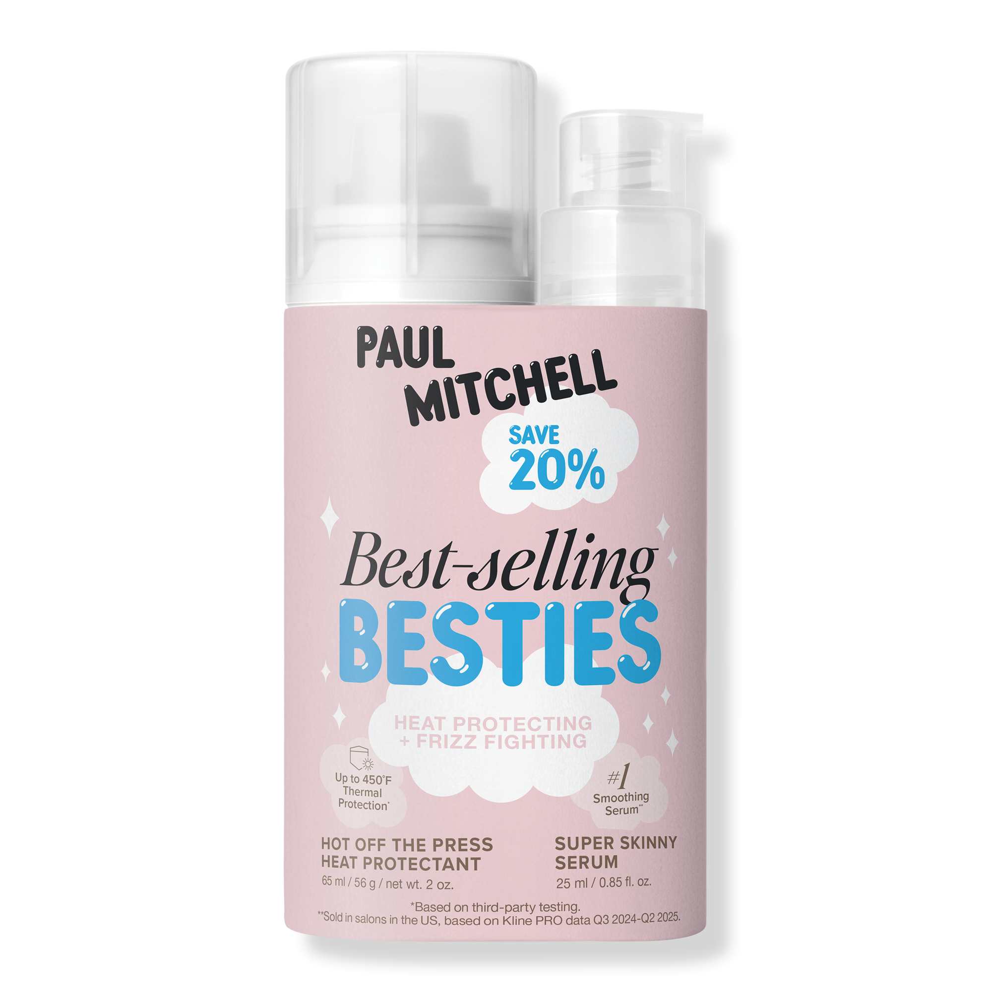 Paul Mitchell Best-Selling Besties Heat-Protecting + Frizz-Fighting Duo #1