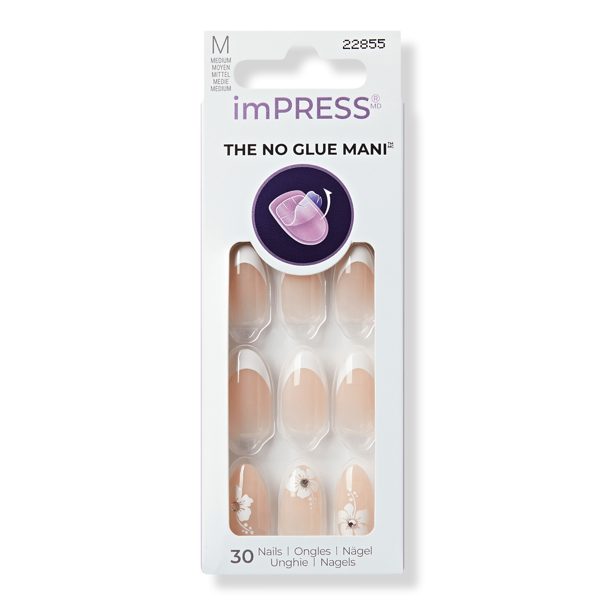 Kiss imPRESS Design Spring Press On Nails #1