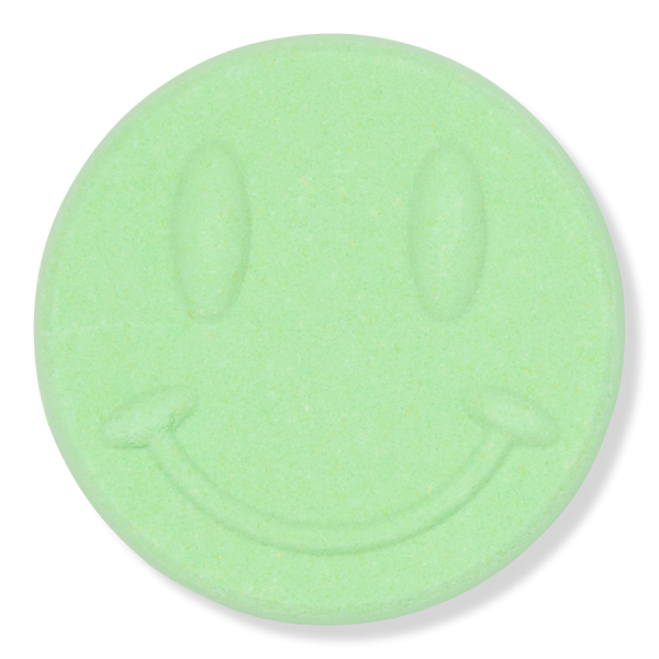 Sweet & Shimmer Smiley Vanilla Vibe Shaped Bath Fizzer #1