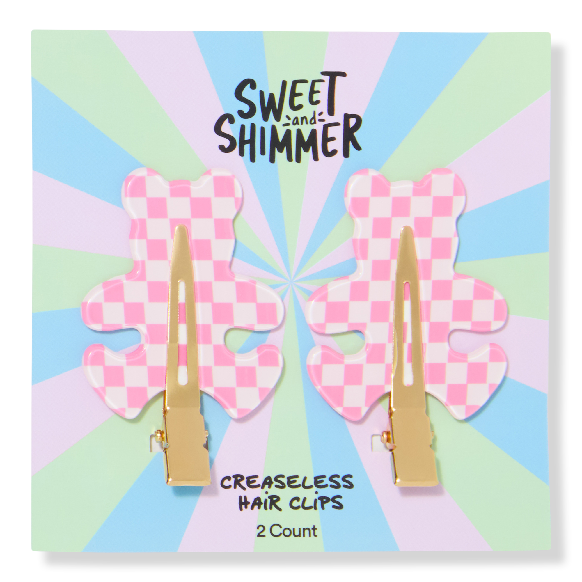 Sweet & Shimmer Creaseless Hair Clips #1