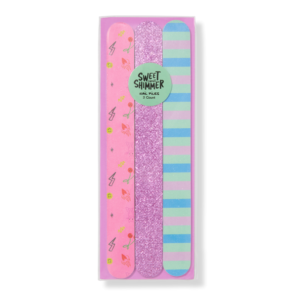 Sweet & Shimmer Nail File 3 Pack #1