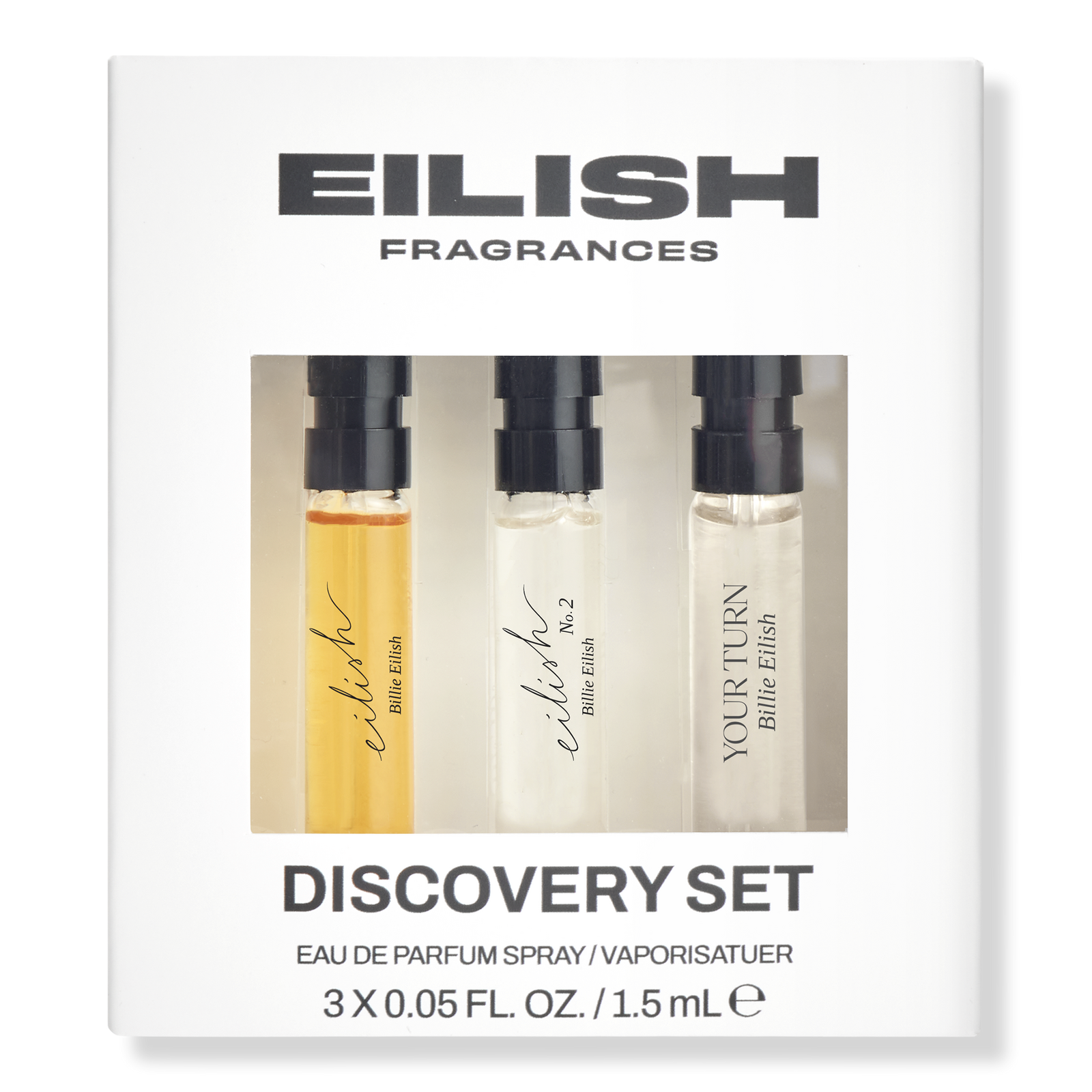 Billie Eilish - Billie Eilish 3-Piece Vial Set | Ulta Beauty