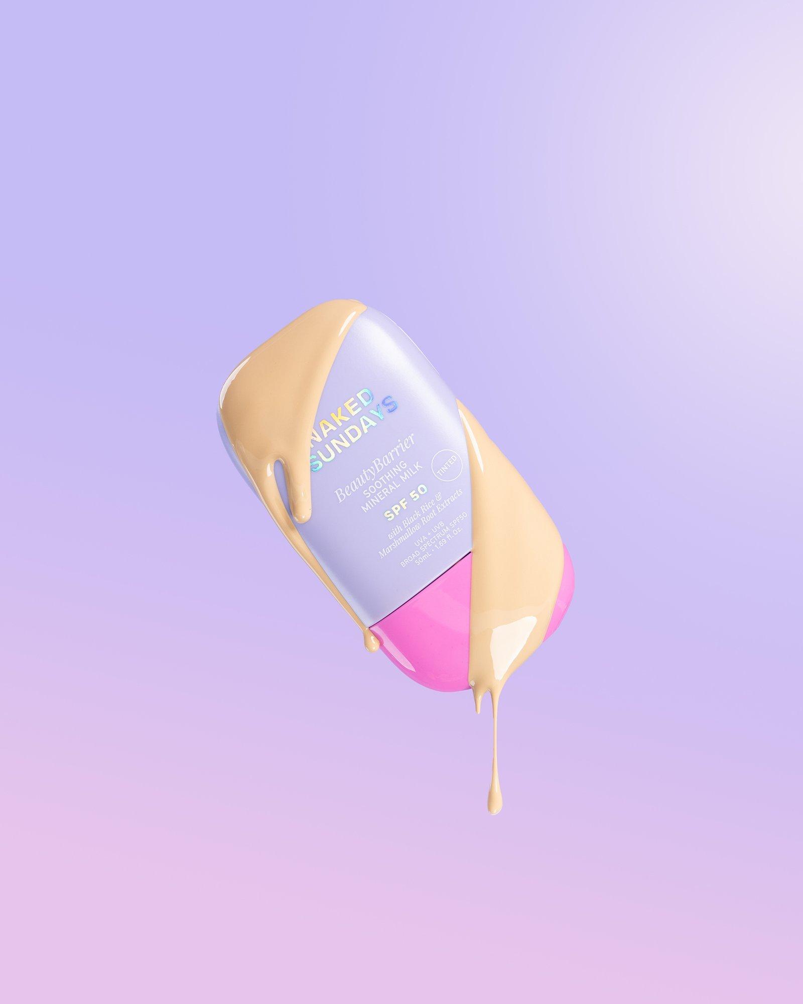 Минеральный защитный флюид SPF 50 Naked Sundays CabanaMilk — фото 3