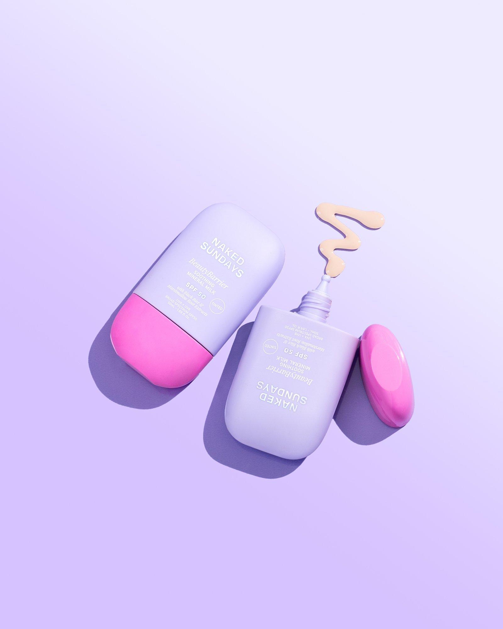 Минеральный защитный флюид SPF 50 Naked Sundays CabanaMilk — фото 4