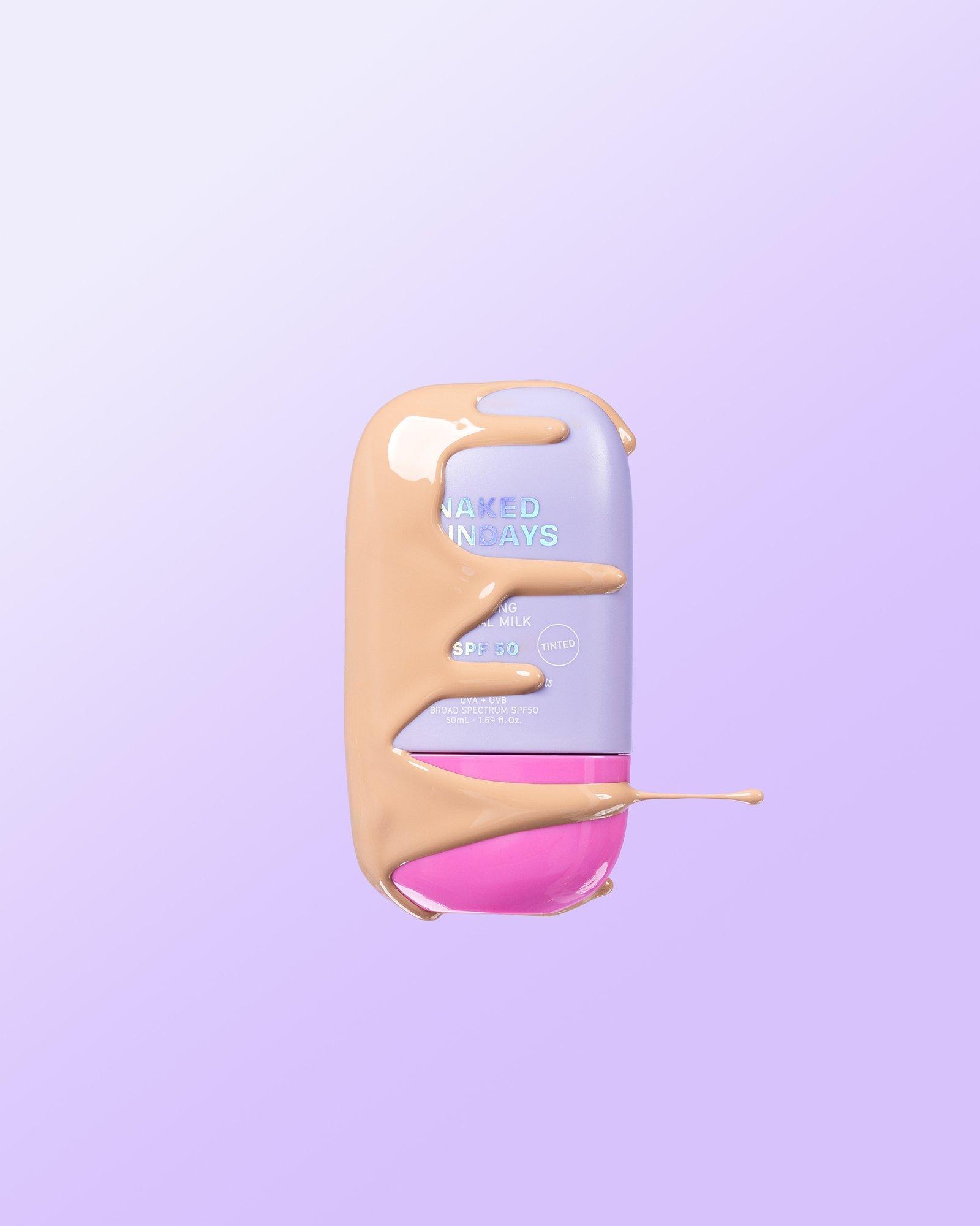 Минеральный защитный флюид SPF 50 Naked Sundays CabanaMilk — фото 7