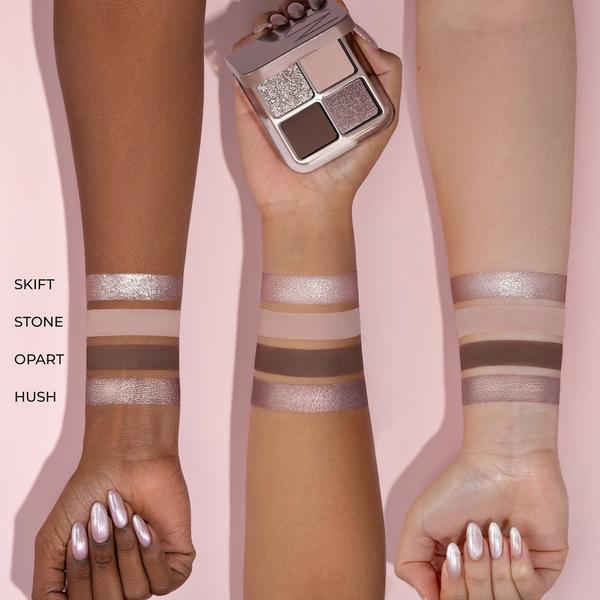 NATASHA DENONA LUXE GLAM COMPACT Quad Eyeshadow Palette #3