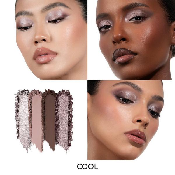 NATASHA DENONA LUXE GLAM COMPACT Quad Eyeshadow Palette #4