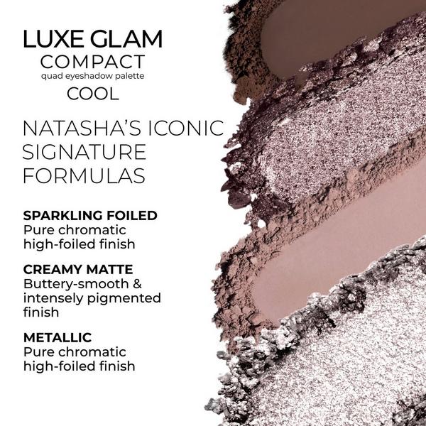 NATASHA DENONA LUXE GLAM COMPACT Quad Eyeshadow Palette #6