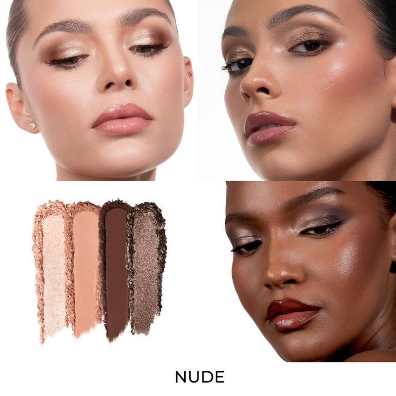NATASHA DENONA - Nude LUXE GLAM COMPACT Quad Eyeshadow Palette