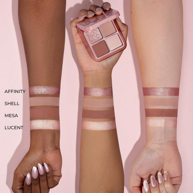 NATASHA DENONA - Rosy LUXE GLAM COMPACT Quad Eyeshadow Palette