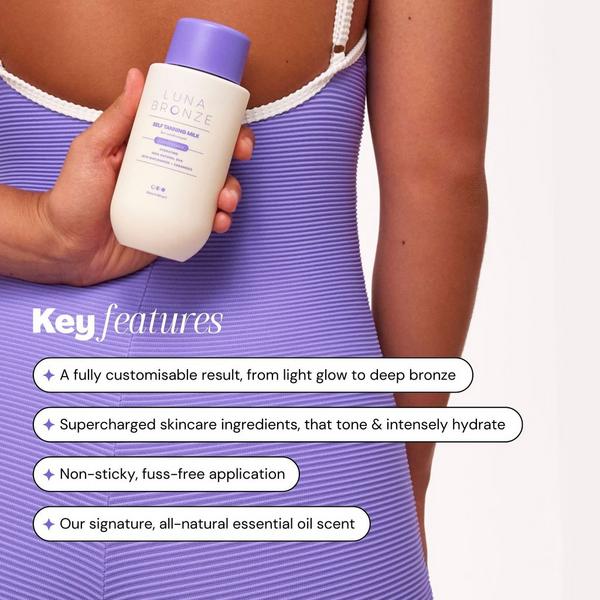 Luna Bronze Self Tanning Milk #4