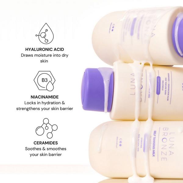 Luna Bronze Self Tanning Milk #5