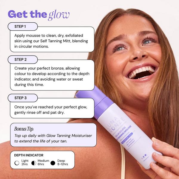 Luna Bronze Solar Eclipse Self Tanning Mousse #6