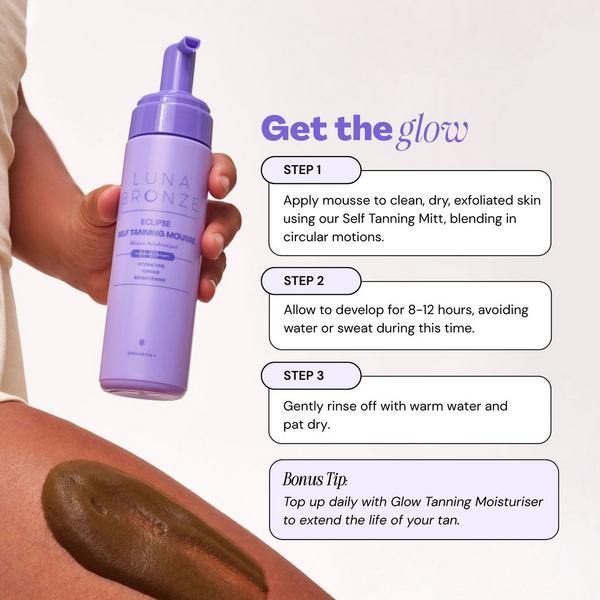 Luna Bronze Eclipse Self Tanning Mousse #6